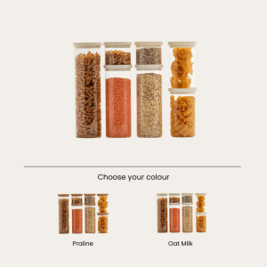 Glass Pantry Storage Jars - Image 3