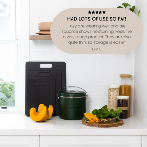 Wood Fibre Chopping Board | Liquorice - Image 8