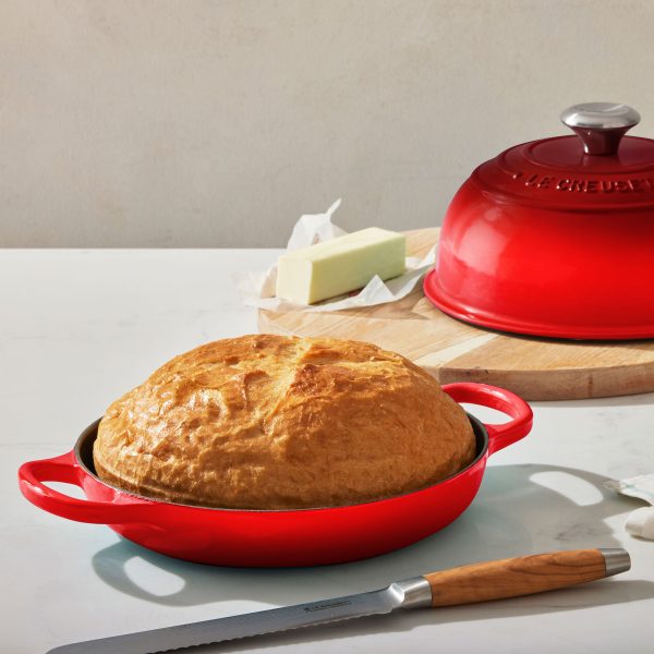 Le Creuset Signature Cast Iron 9.5" Cerise Bread Oven - Image 5