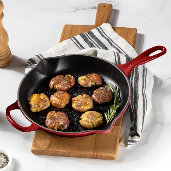 Le Creuset Signature Cast Iron 10.25" Rhone Skillet - Image 3