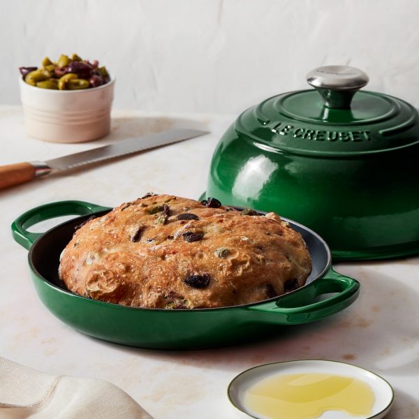 Le Creuset Signature Cast Iron 9.5" Artichaut Bread Oven - Image 2