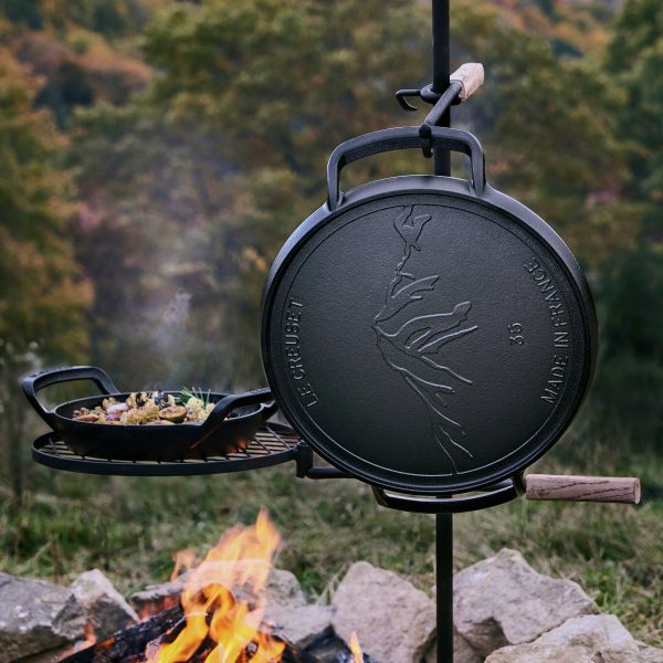 Le Creuset Alpine Outdoor Cast Iron 15" Pizza Pan - Image 6