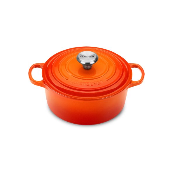 Le Creuset Signature Cast Iron 2-quart Flame Round Dutch Oven