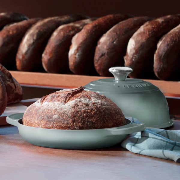 Le Creuset Signature Cast Iron 9.5" Sea Salt Bread Oven - Image 3
