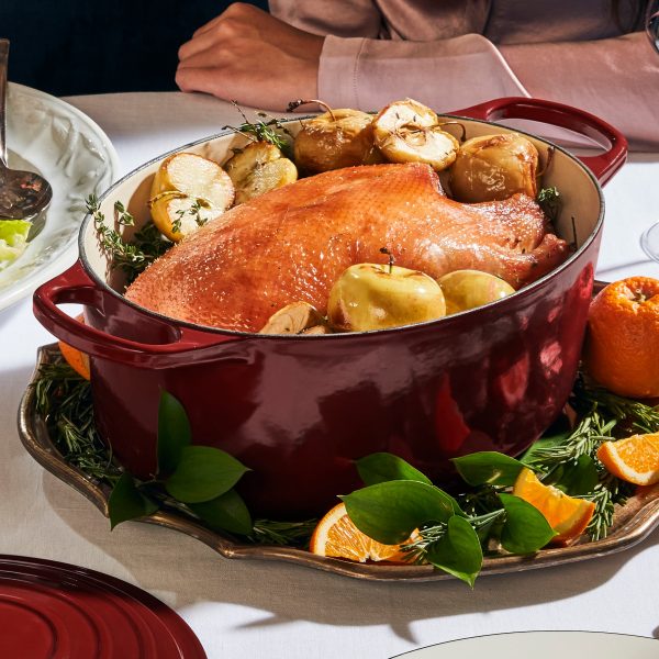 Le Creuset Signature Cast Iron 8-quart Rhone Oval Dutch Oven - Image 2