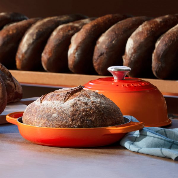 Le Creuset Signature Cast Iron 9.5" Flame Bread Oven - Image 6