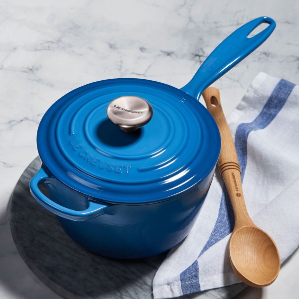 Le Creuset Signature Cast Iron 1.75-quart Marseille Saucepan - Image 5