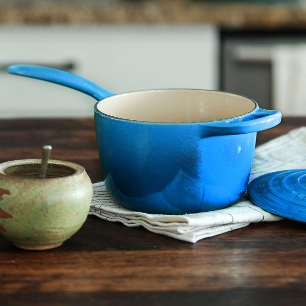 Le Creuset Signature Cast Iron 1.75-quart Marseille Saucepan - Image 3