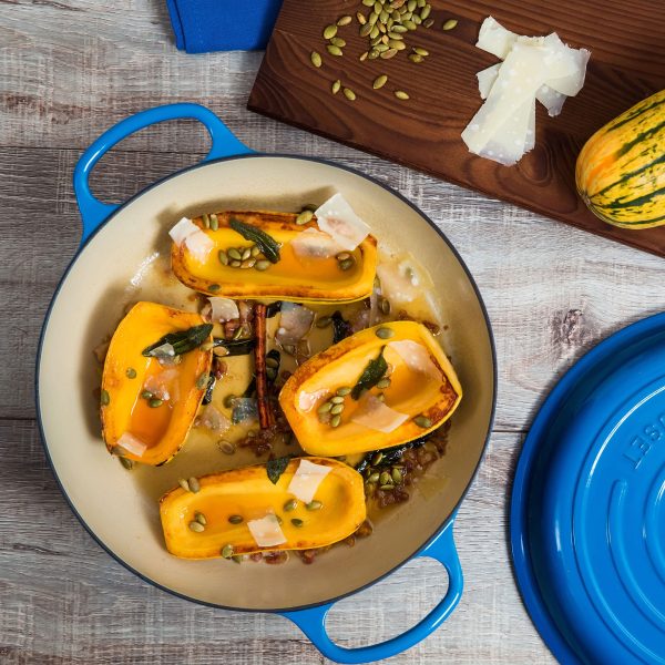 Le Creuset Signature Cast Iron 5-quart Marseille Braiser - Image 3