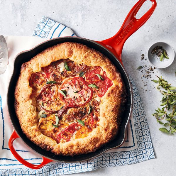 Le Creuset Signature Cast Iron 10.25" Cerise Skillet - Image 7