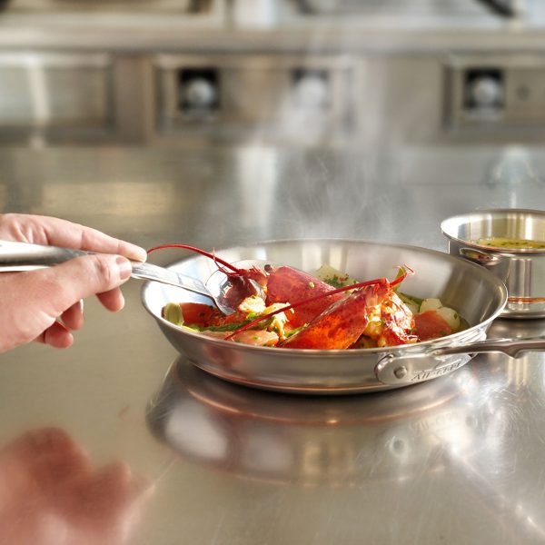 All-Clad Copper Core 10" Fry Pan - Image 3
