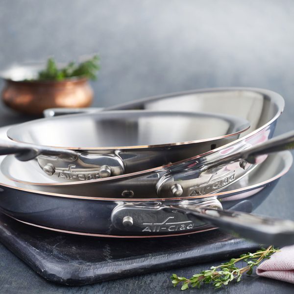 All-Clad Copper Core 12" Fry Pan - Image 4