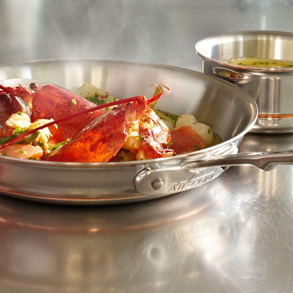 All-Clad Copper Core 12" Fry Pan - Image 2