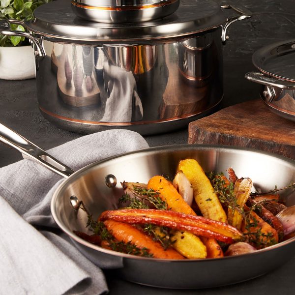 All-Clad Copper Core 12" Fry Pan - Image 5