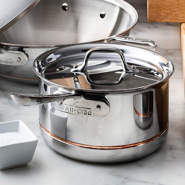 All-Clad Copper Core 4-quart Saucepan - Image 2