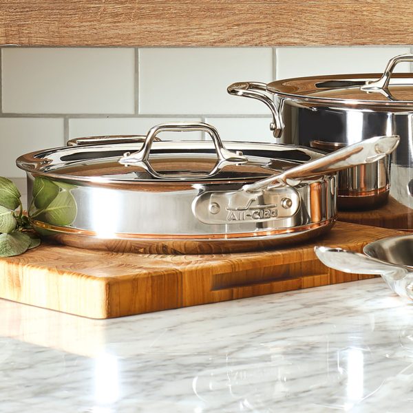 All-Clad Copper Core 5-quart Saute Pan - Image 6