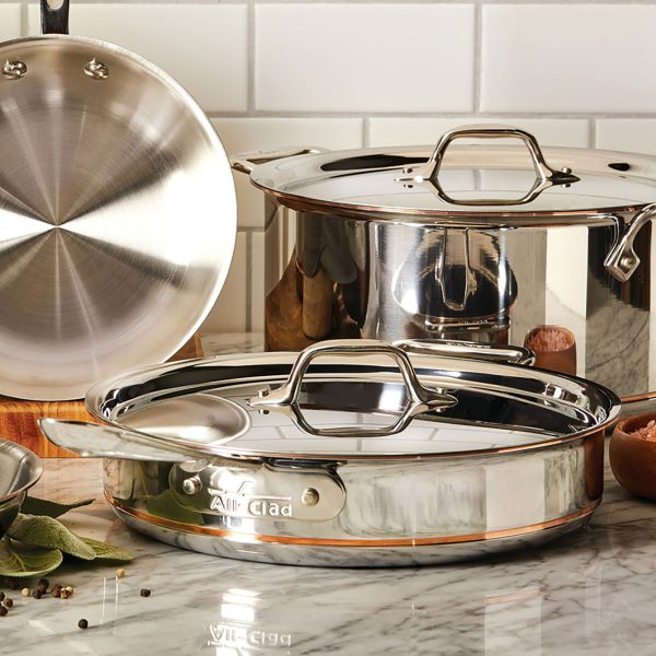 All-Clad Copper Core 5-quart Saute Pan - Image 2