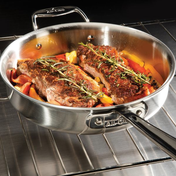All-Clad d5 Brushed Stainless 10 Piece Cookware Set - Image 7