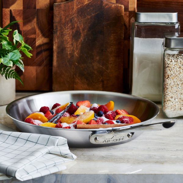 All-Clad d5 Brushed Stainless 8" Fry Pan - Image 5