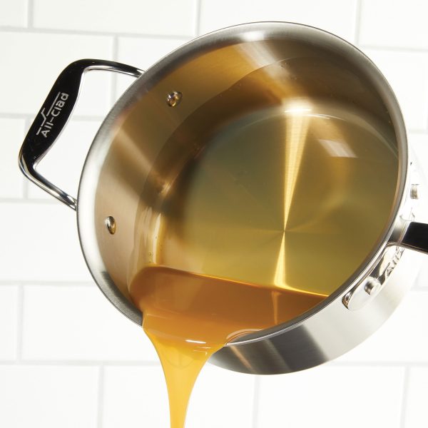 All-Clad d5 Brushed Stainless 3-quart Saucepan with Loop Handle - Image 3