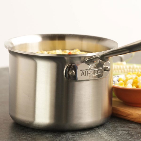 All-Clad d5 Brushed Stainless 2-quart Saucepan - Image 2