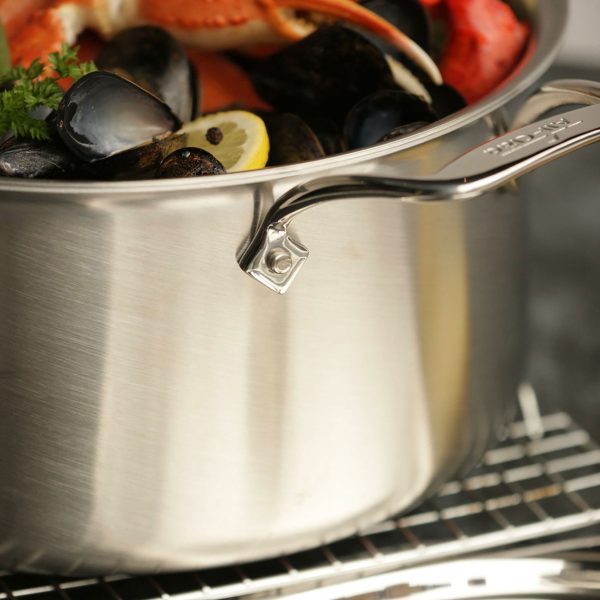 All-Clad d5 Brushed Stainless 4-quart Soup Pot - Image 3