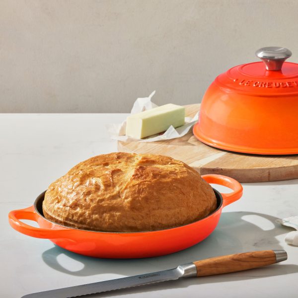 Le Creuset Signature Cast Iron 9.5" Flame Bread Oven - Image 3