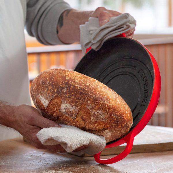 Le Creuset Signature Cast Iron 9.5" Cerise Bread Oven - Image 6