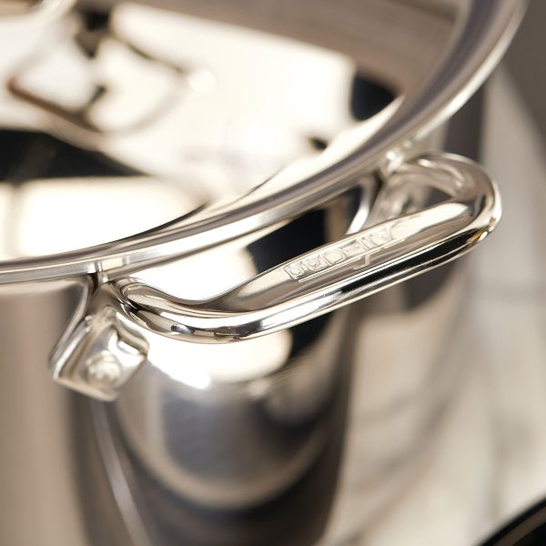 All-Clad d3 Stainless 8-quart Stock Pot - Image 4