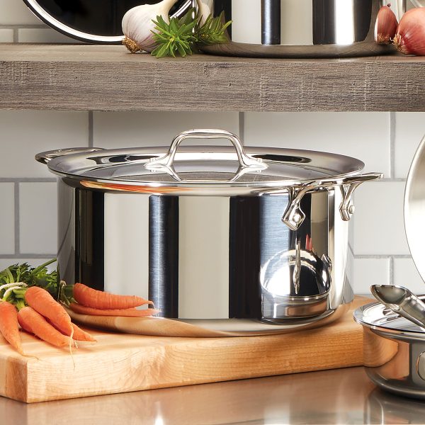 All-Clad d3 Stainless 8-quart Stock Pot - Image 2