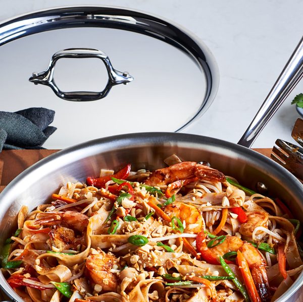 All-Clad d3 Stainless 4-quart Weeknight Pan - Image 2