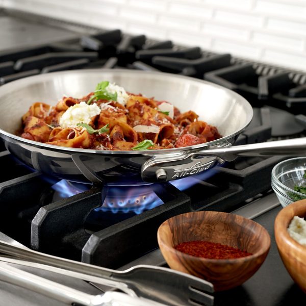 All-Clad d3 Stainless 8" Fry Pan - Image 2
