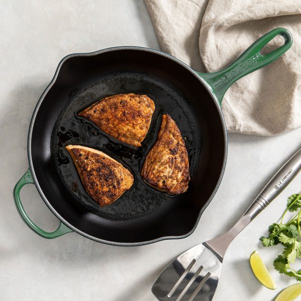 Le Creuset Signature Cast Iron 10.25" Artichaut Skillet - Image 7