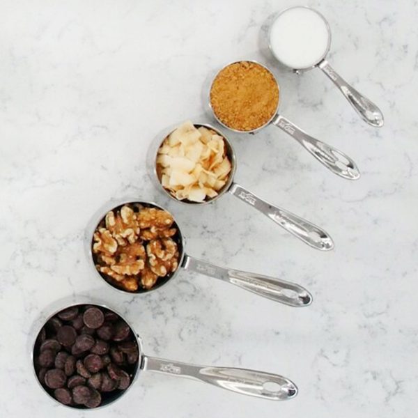 All-Clad 5 Piece Stainless Steel Measuring Cup Set - Image 5