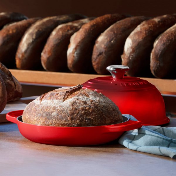 Le Creuset Signature Cast Iron 9.5" Cerise Bread Oven - Image 3