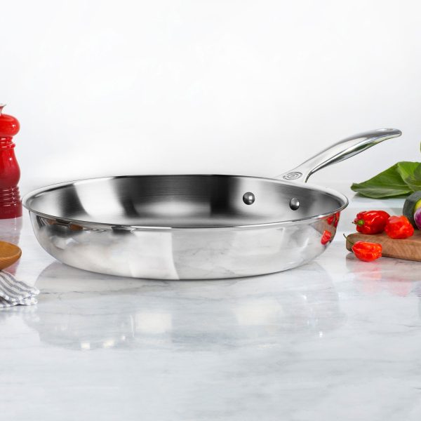 Le Creuset Stainless Steel 10" Skillet - Image 5
