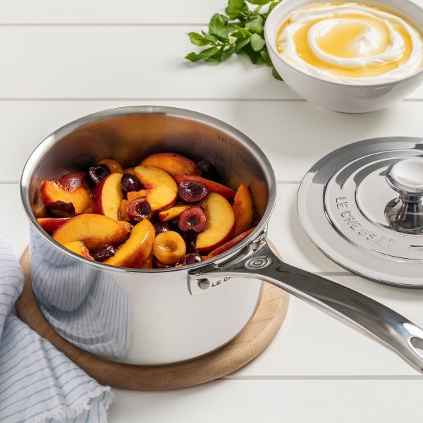 Le Creuset Stainless Steel 10 Piece Cookware Set - Image 6