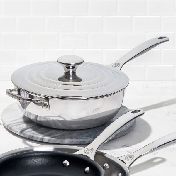 Le Creuset Stainless Steel 3.5-quart Saucier - Image 2