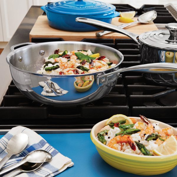 Le Creuset Stainless Steel 3.5-quart Saucier - Image 4