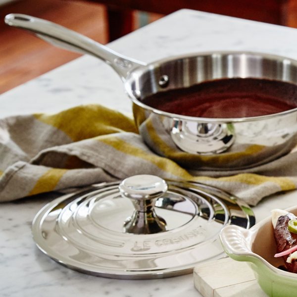 Le Creuset Stainless Steel 3.5-quart Saucier - Image 6