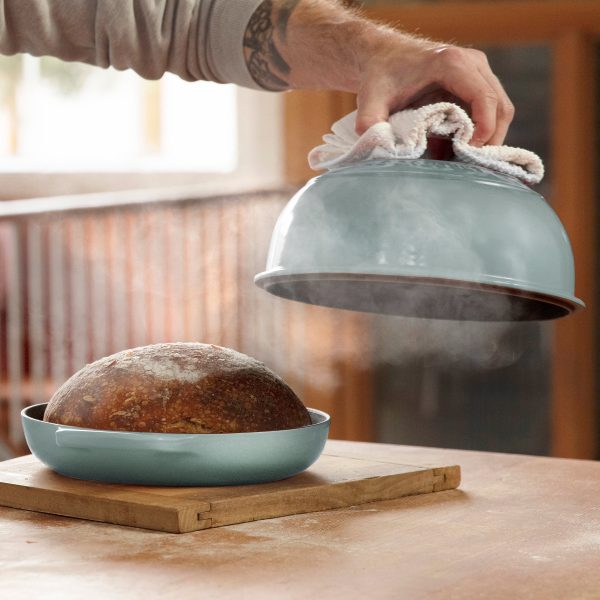 Le Creuset Signature Cast Iron 9.5" Sea Salt Bread Oven - Image 2