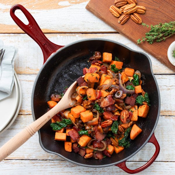 Le Creuset Signature Cast Iron 10.25" Rhone Skillet - Image 2