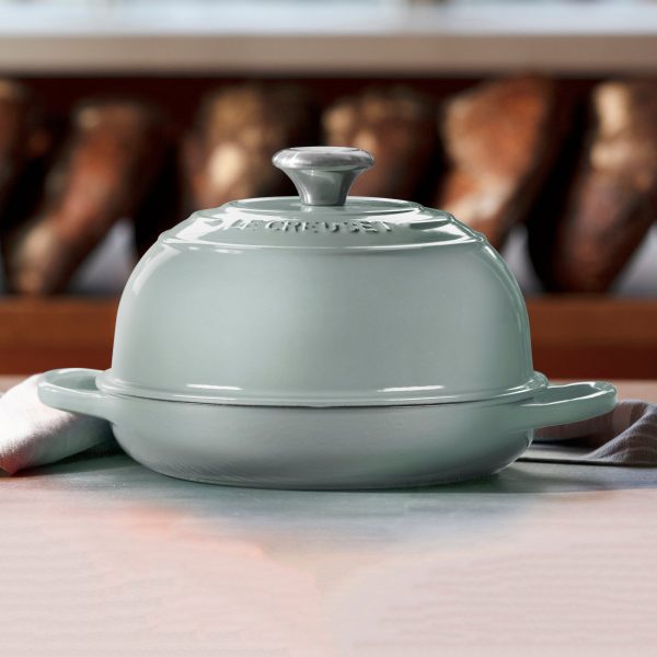 Le Creuset Signature Cast Iron 9.5" Sea Salt Bread Oven - Image 6