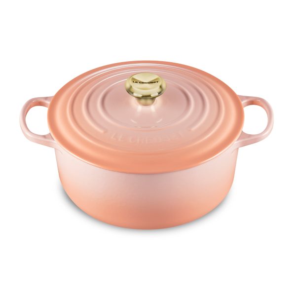 Le Creuset Signature Cast Iron 7.25-quart Peche Round Dutch Oven