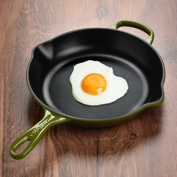 Le Creuset Signature Cast Iron 10.25" Olive Skillet - Image 2