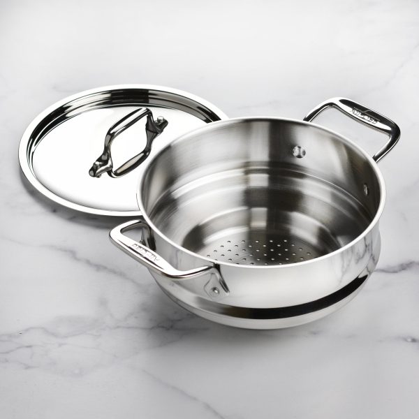 All-Clad 3-quart Steamer Insert with Lid - Image 7