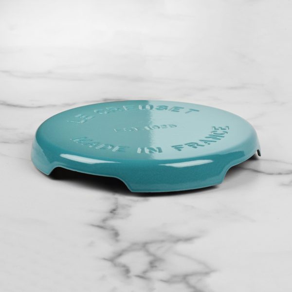 Le Creuset Signature Cast Iron 8.8" Caribbean Round Trivet - Image 3