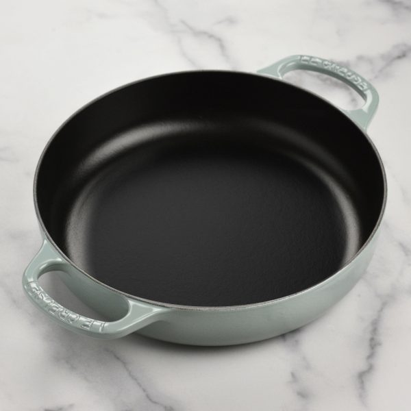Le Creuset Signature Cast Iron 11" Sea Salt Everyday Pan - Image 4