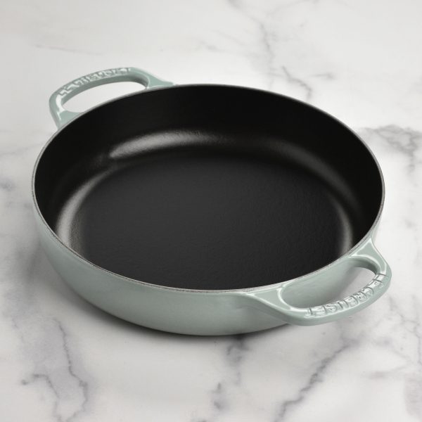 Le Creuset Signature Cast Iron 11" Sea Salt Everyday Pan - Image 7
