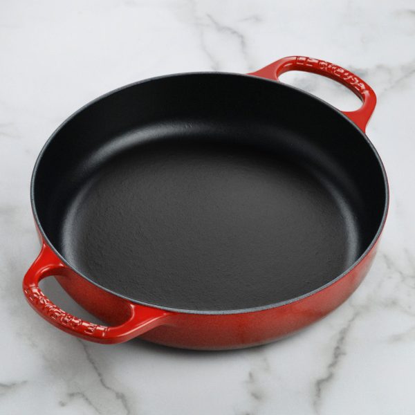 Le Creuset Signature Cast Iron 11" Cerise Everyday Pan - Image 5